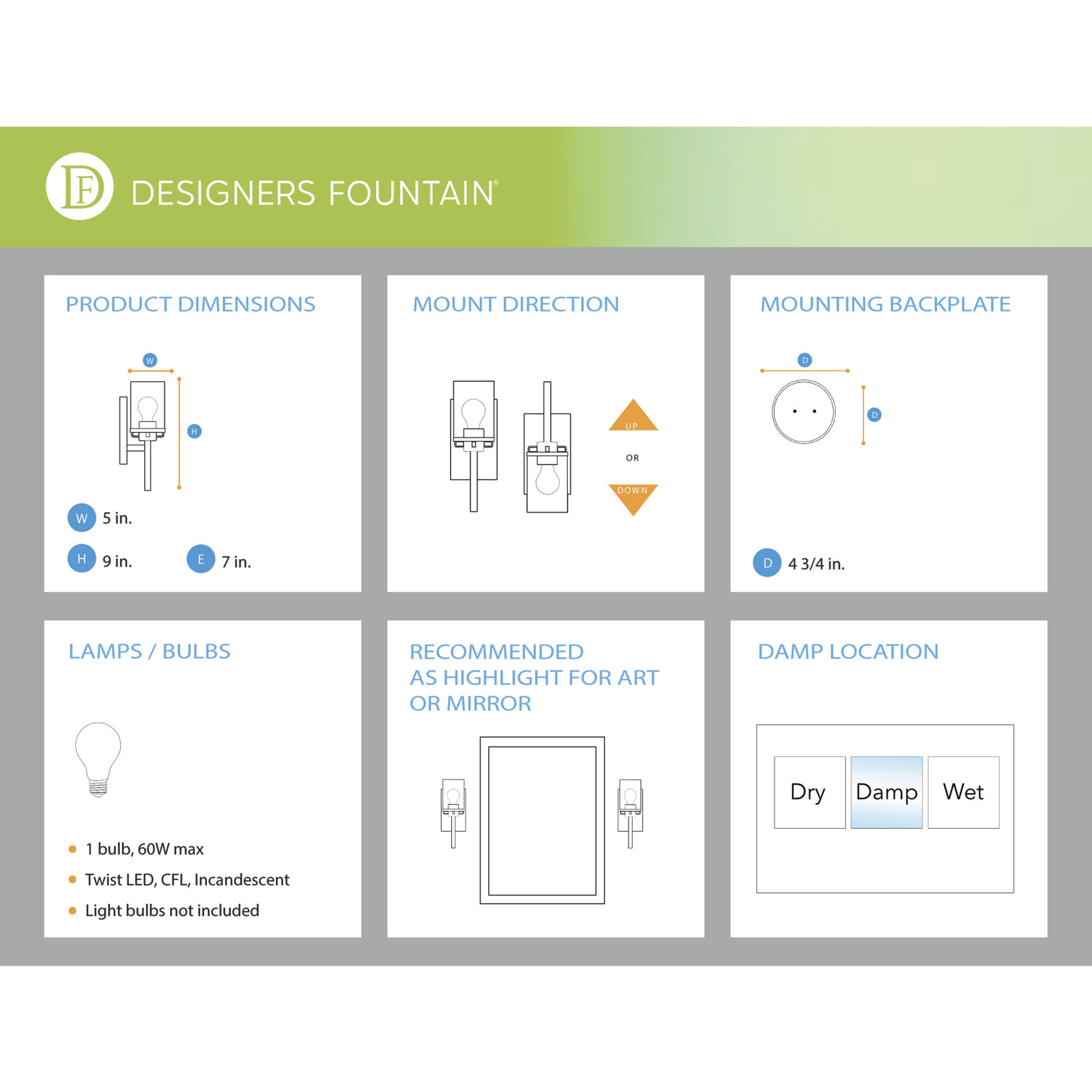 Ingo 1 Light 7 inch Matte Black Vanity Light Wall Light